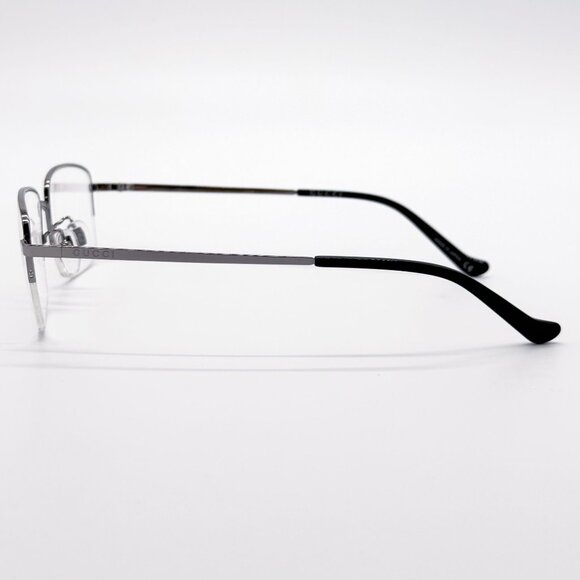 NEW GG0863OA 003 GUCCI SILVER MEN EYEGLASSES GUCCI - Picture 8 of 11